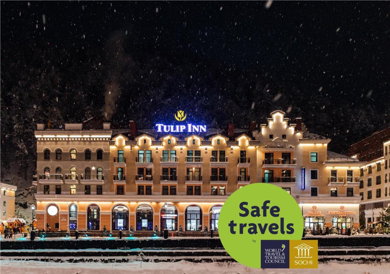 Tulip Inn Rosa Khutor Hotel Естосадок Екстер'єр фото